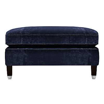 Duresta Grayson Footstool, Umber Leg Pimlico Indigo